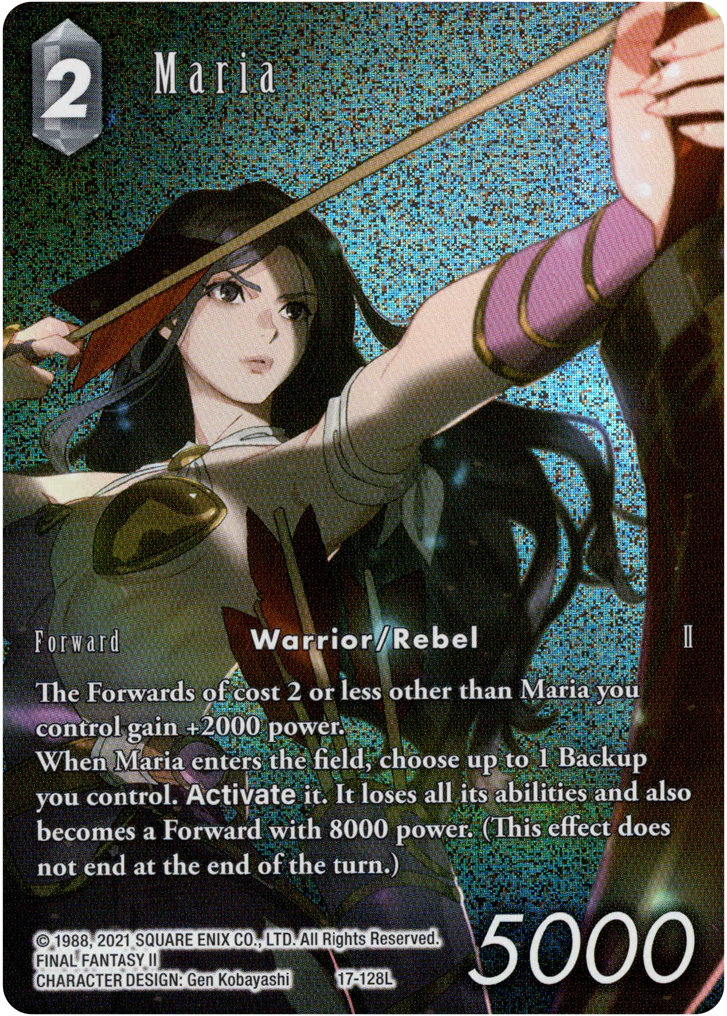 Maria - 17-128L - Rebellion's Call - Card Cavern