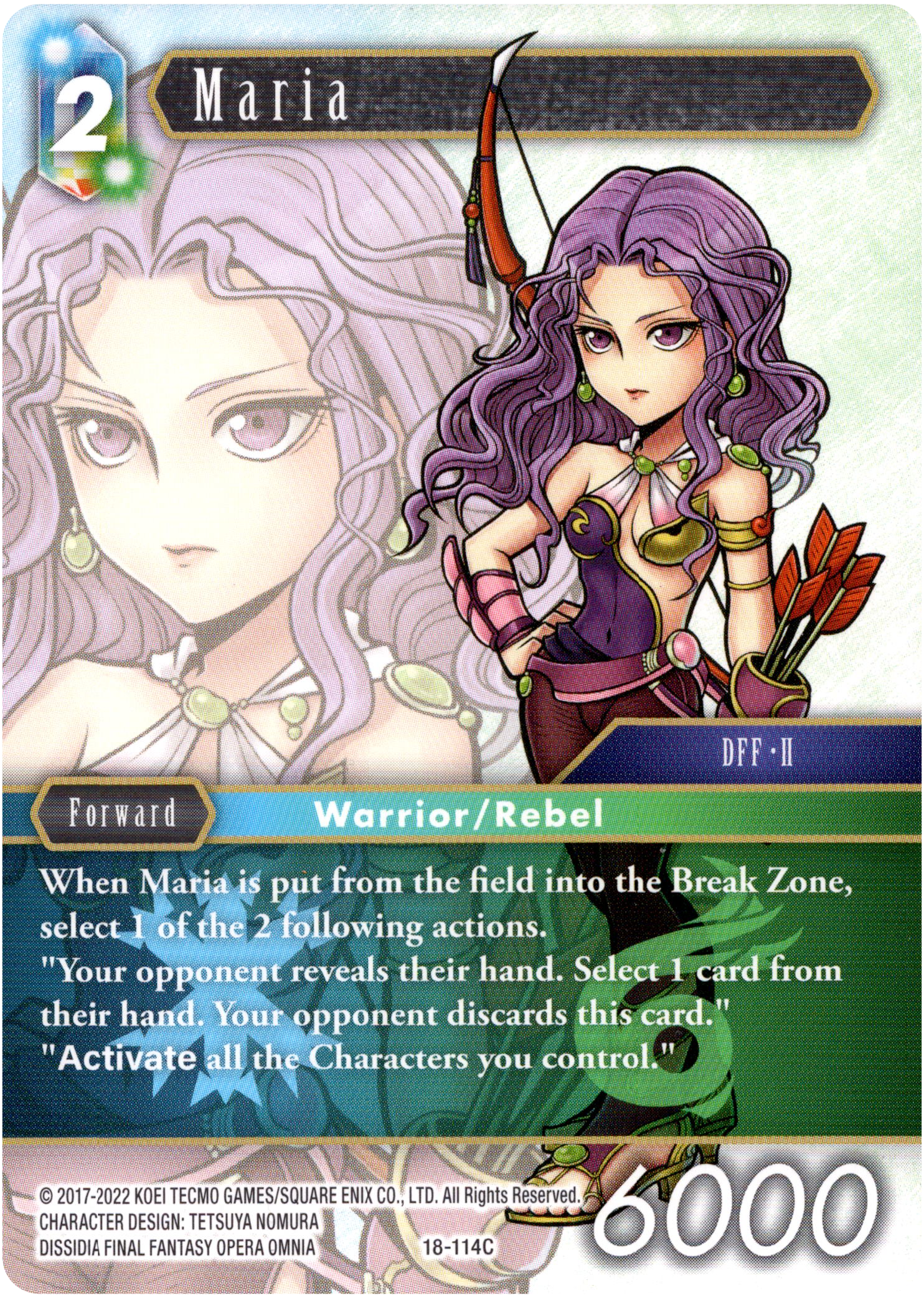 Maria - 18-114C - Resurgence of Power - Card Cavern