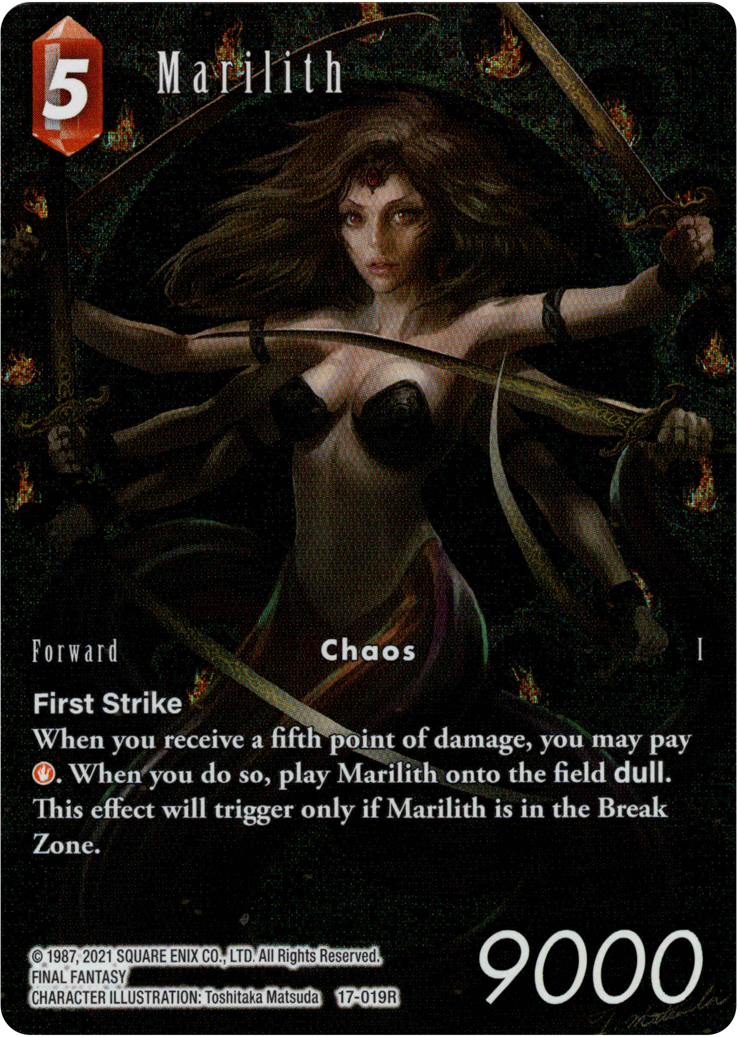 Marilith Full Art - 17-019R - Rebellion's Call - Foil - Card Cavern