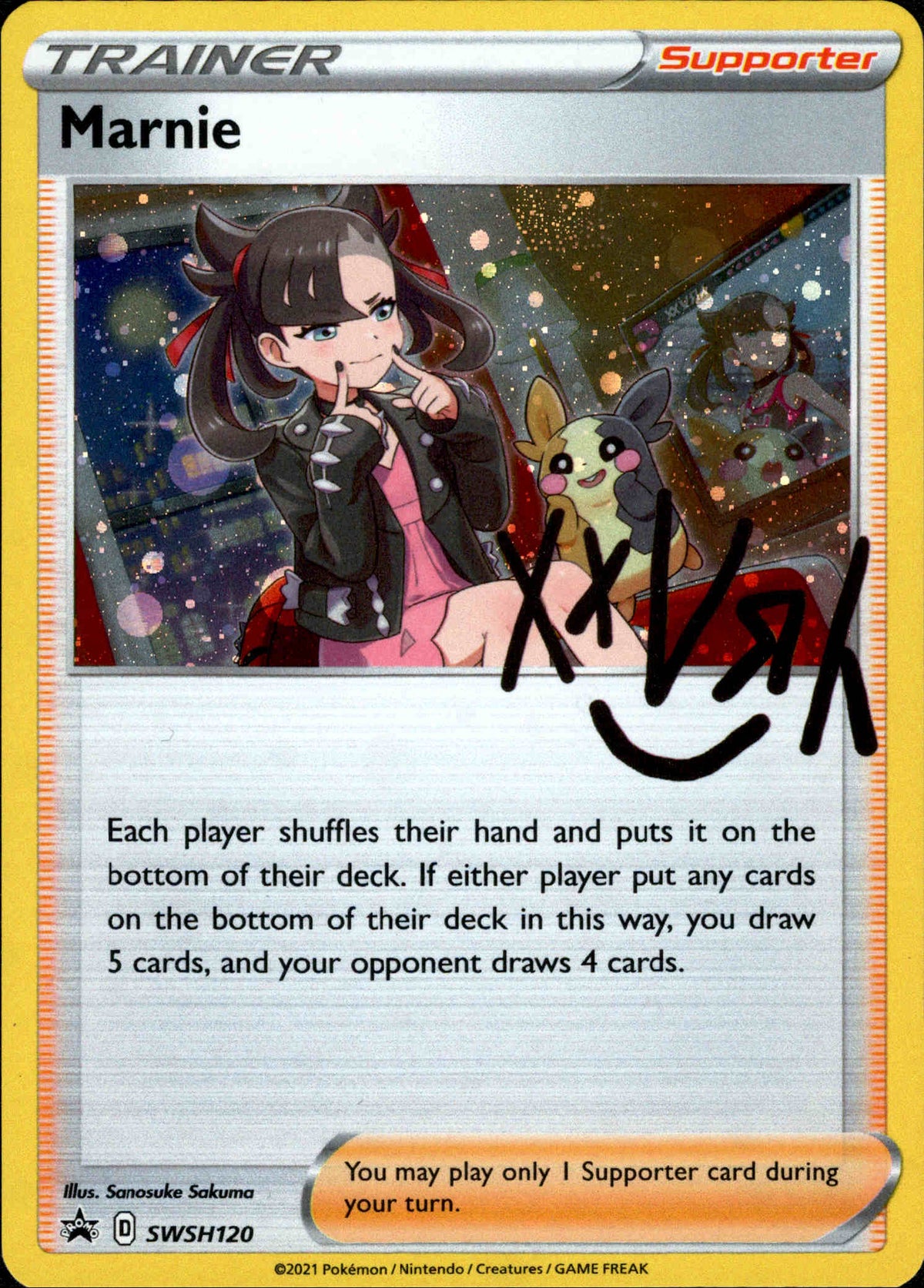 Marnie - SWSH120 - Sword & Shield Promo - Card Cavern
