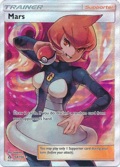 Mars Full Art - 154/156 - Ultra Prism - Holo - Card Cavern
