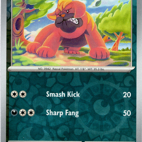 Maschiff - 142/193 - Paldea Evolved - Reverse Holo Card Cavern Trading Cards, LLC Maschiff - 142/193 - Paldea Evolved - Reverse Holo Card Cavern Trading Cards, LLC