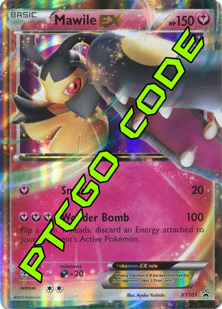 M Mawile EX XY104 & Mawile EX XY103 PTCGO Code - Card Cavern