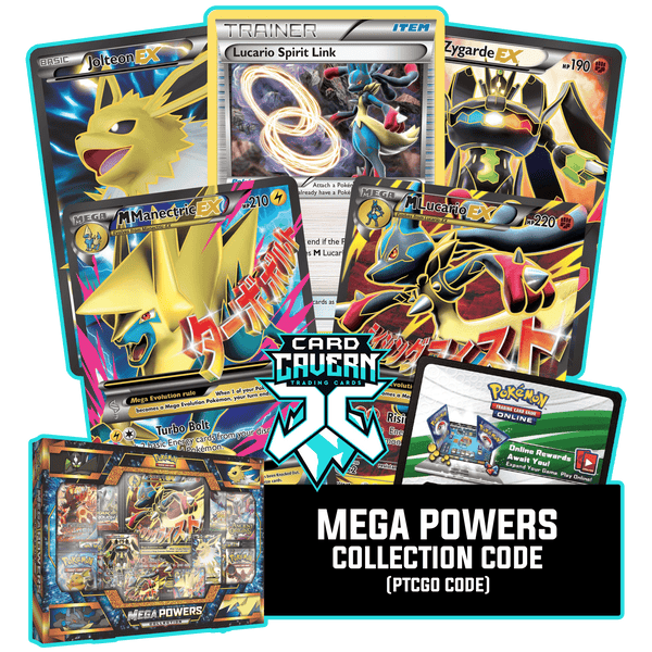 Mega Powers Collection - Promos - PTCGO Code - Card Cavern
