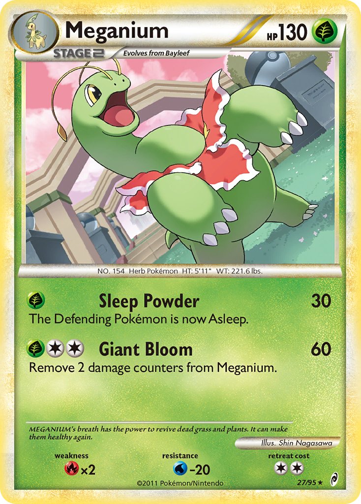 Meganium - 27/95 - Call of Legends - Card Cavern