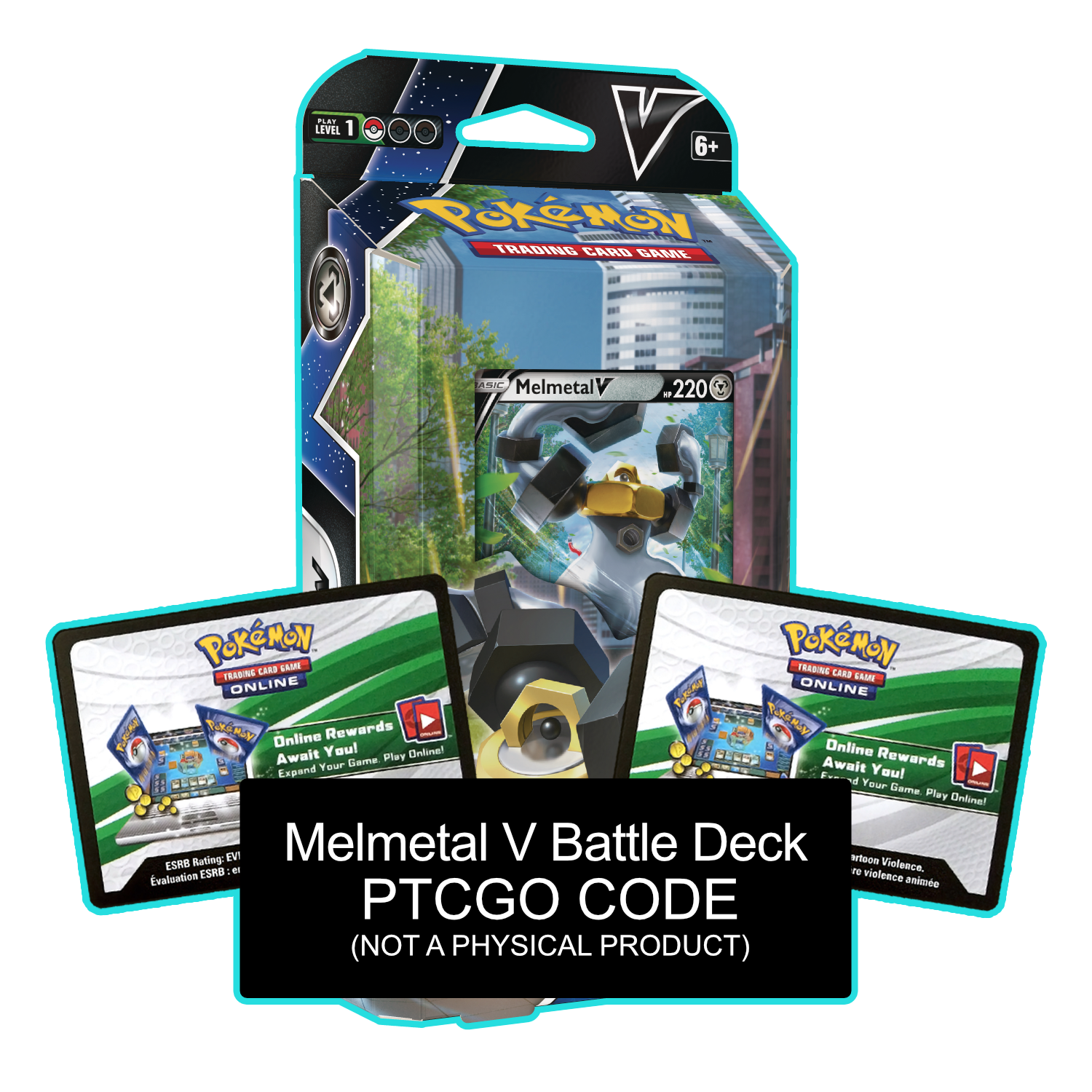 Melmetal V Battle Deck - PTCGL Code - Card Cavern