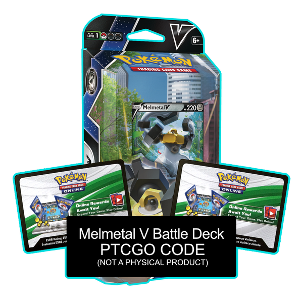 Melmetal V Battle Deck - PTCGO Code - Card Cavern
