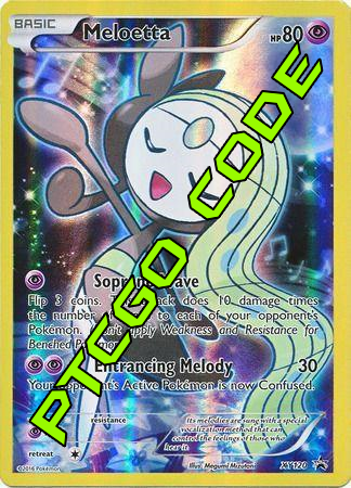 Mythical Collection - Meloetta - Packs and Promo - PTCGO Code - Card Cavern