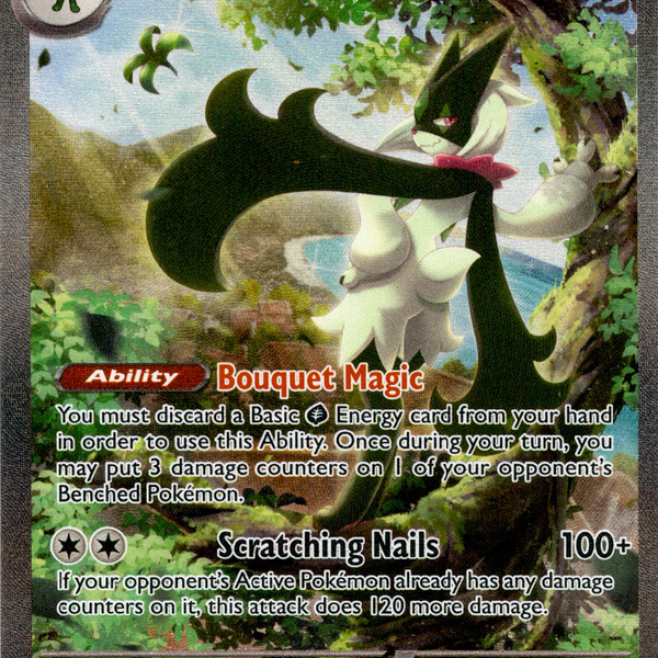 meowscarada pokemon card value Meowscarada ex - 256/193 - Paldea Evolved