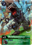 MetalTyrannomon Alternate Art - BT2-046 R - Dimensional Phase - Foil - Card Cavern