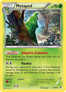 Metapod - 2/106 - Flashfire - Card Cavern