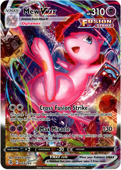 Mew VMAX Alternate Art Secret Rare - 269/264 - Fusion Strike - Holo - Card Cavern