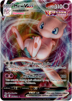 Mew VMAX - 114/264 - Fusion Strike - Holo - Card Cavern