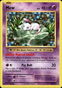 Mew - 53/108 - Evolutions - Card Cavern