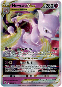 Mewtwo VSTAR - 031/078 - Pokemon Go - Holo - Card Cavern