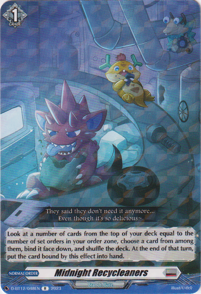 Midnight Recycleaners - D-BT12/048EN - Evenfall Onslaught - Card Cavern