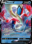 Milotic V - 43/192 - Rebel Clash - Holo - Card Cavern