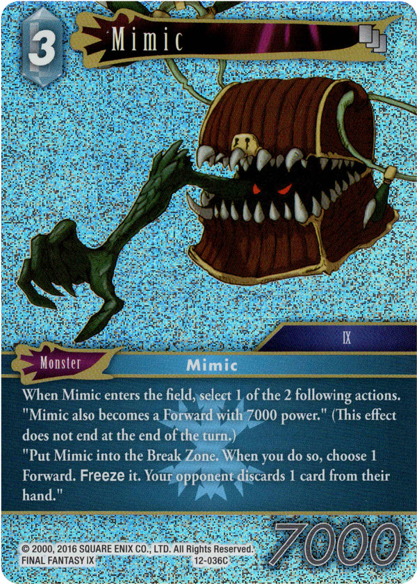 Mimic - 12-036C - Opus XII - Foil - Card Cavern