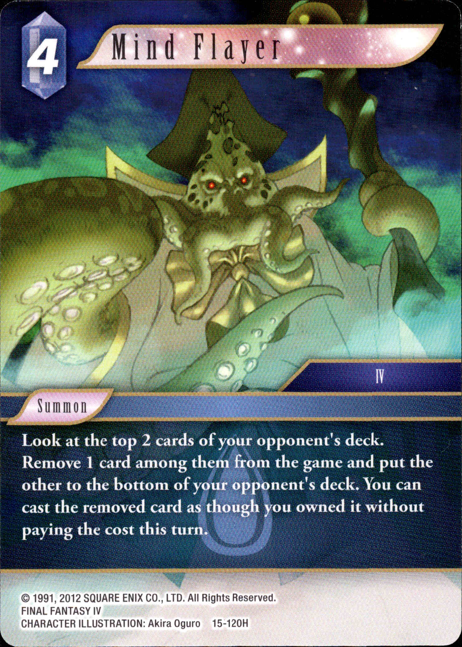 Mind Flayer - 15-120H - Crystal Dominion - Card Cavern