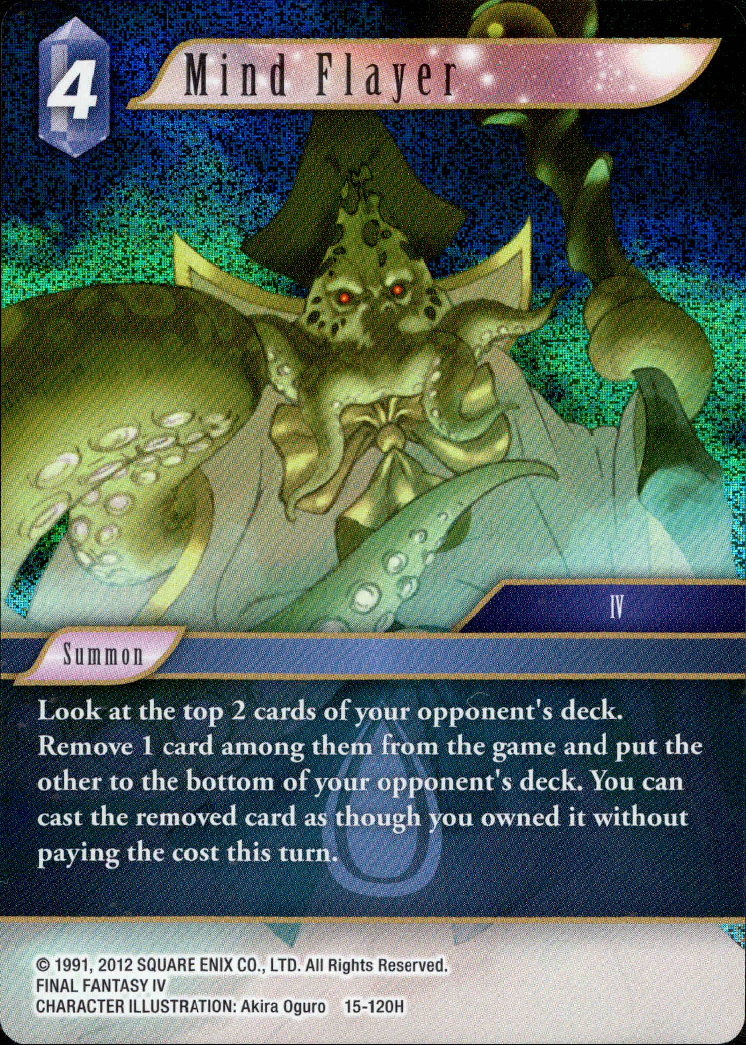Mind Flayer - 15-120H - Crystal Dominion - Foil - Card Cavern