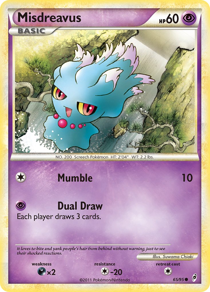 Misdreavus - 65/95 - Call of Legends - Card Cavern