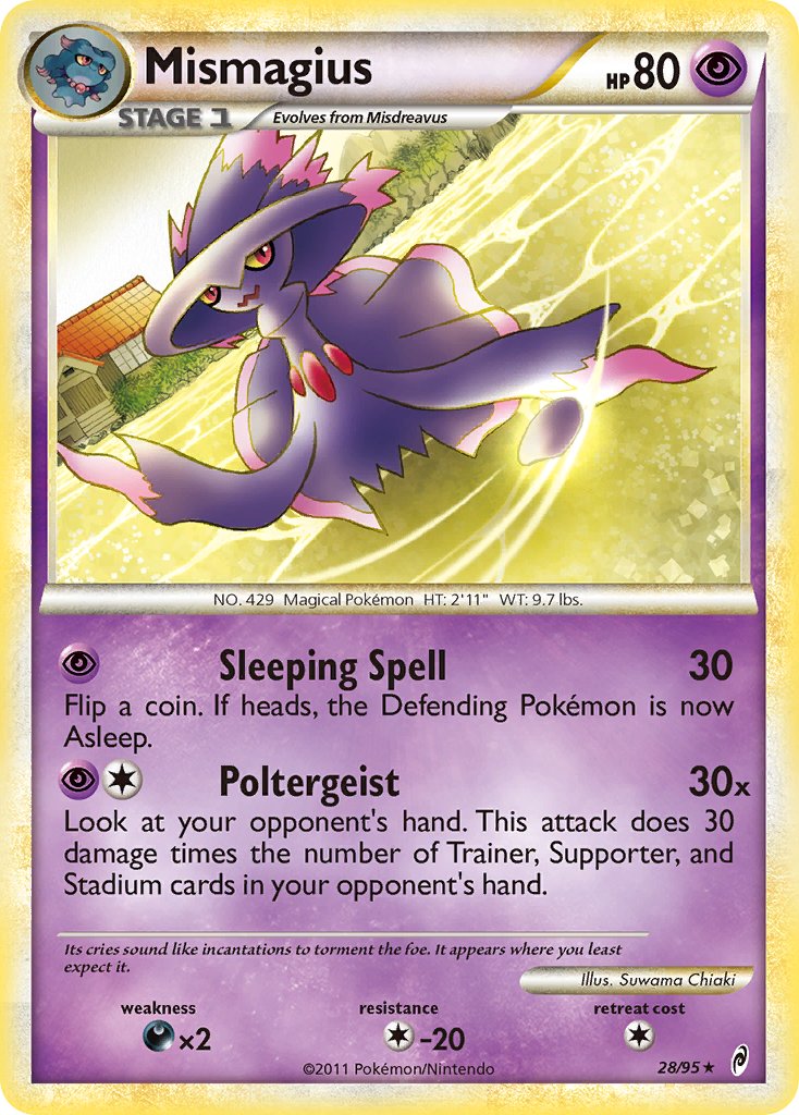 Mismagius - 28/95 - Call of Legends - Card Cavern