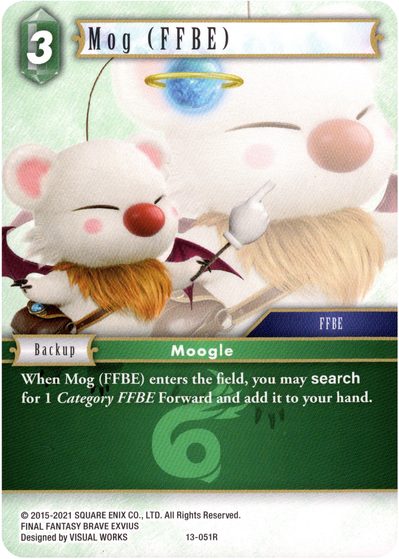 Mog (FFBE) - 13-051R - Opus XIII - Card Cavern