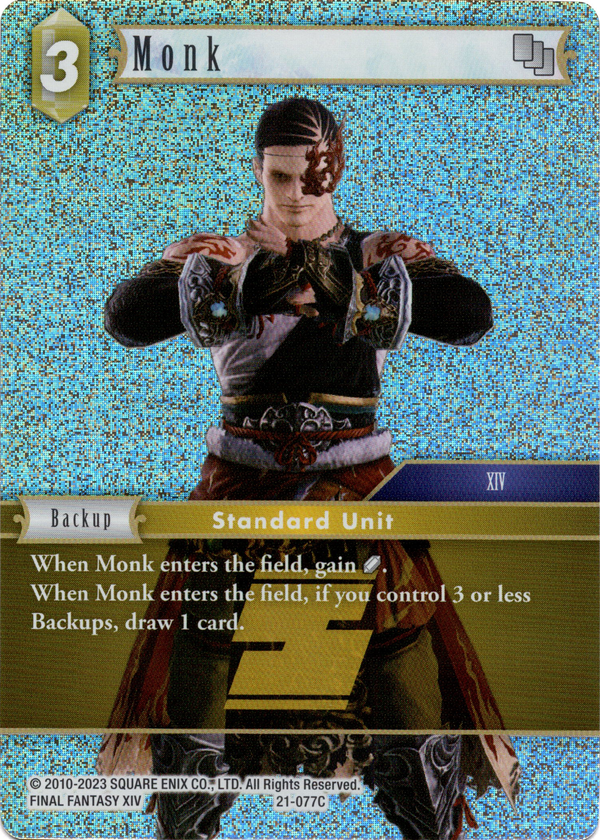 Monk - 21-077C - Beyond Destiny - Foil - Card Cavern