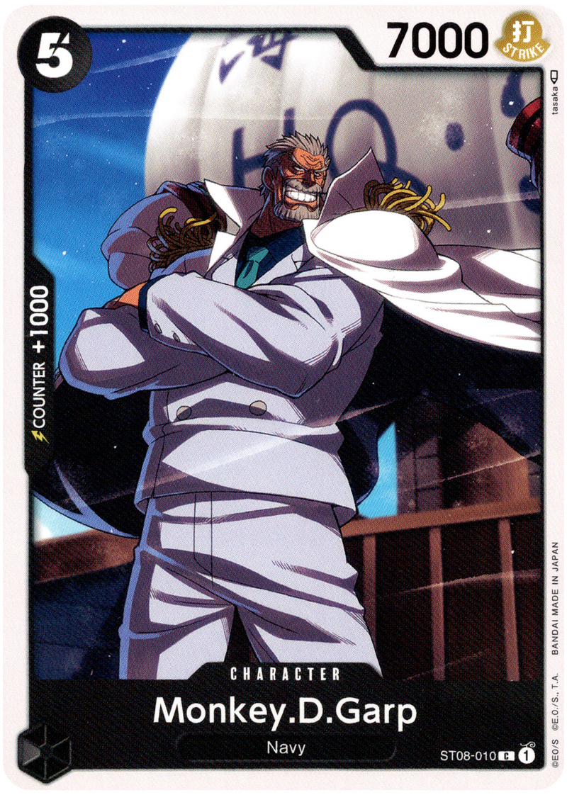 one piece card game garp Monkey.D.Garp - ST08-010