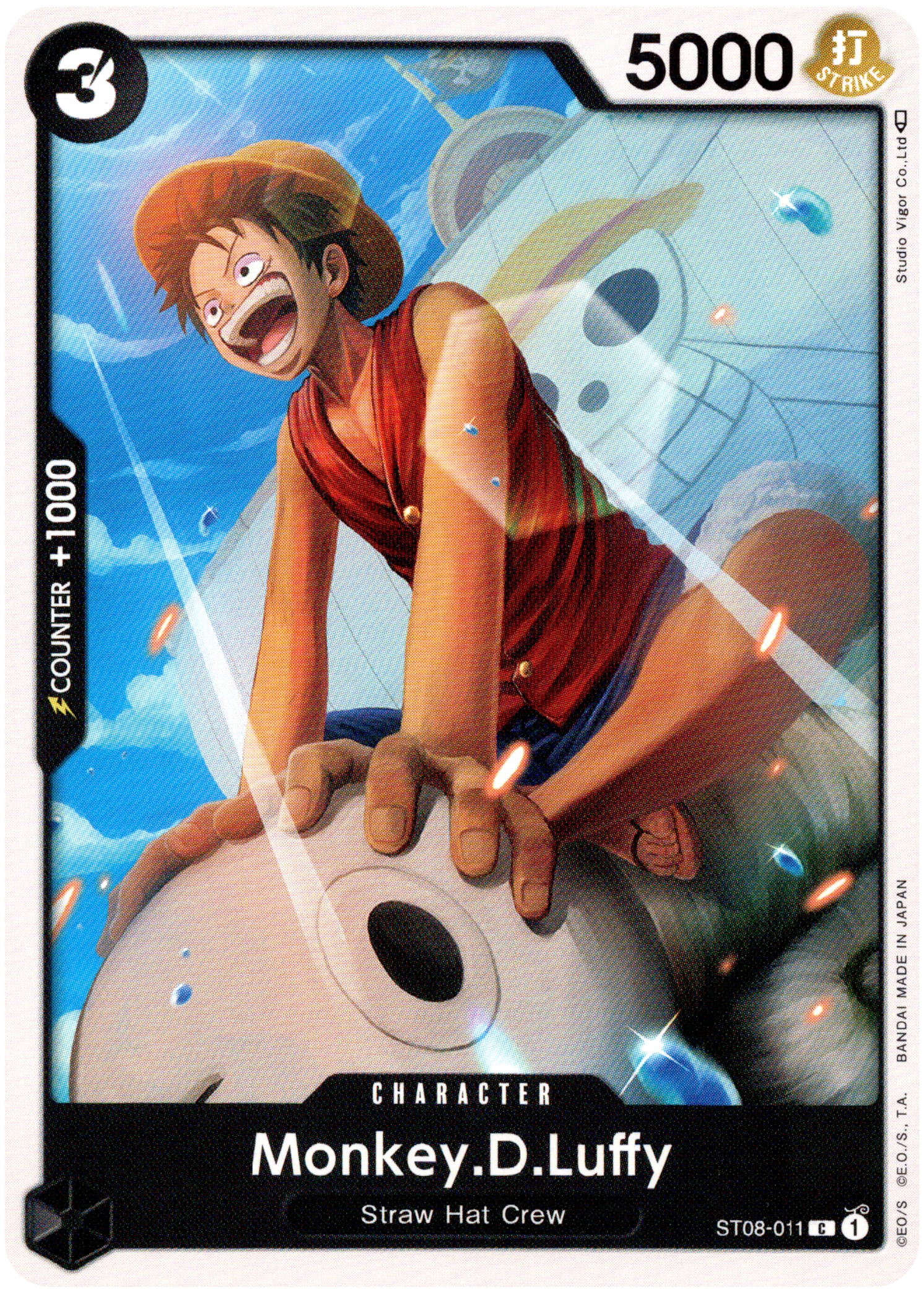 Monkey.D.Luffy - ST08-011 - Starter Deck - Card Cavern