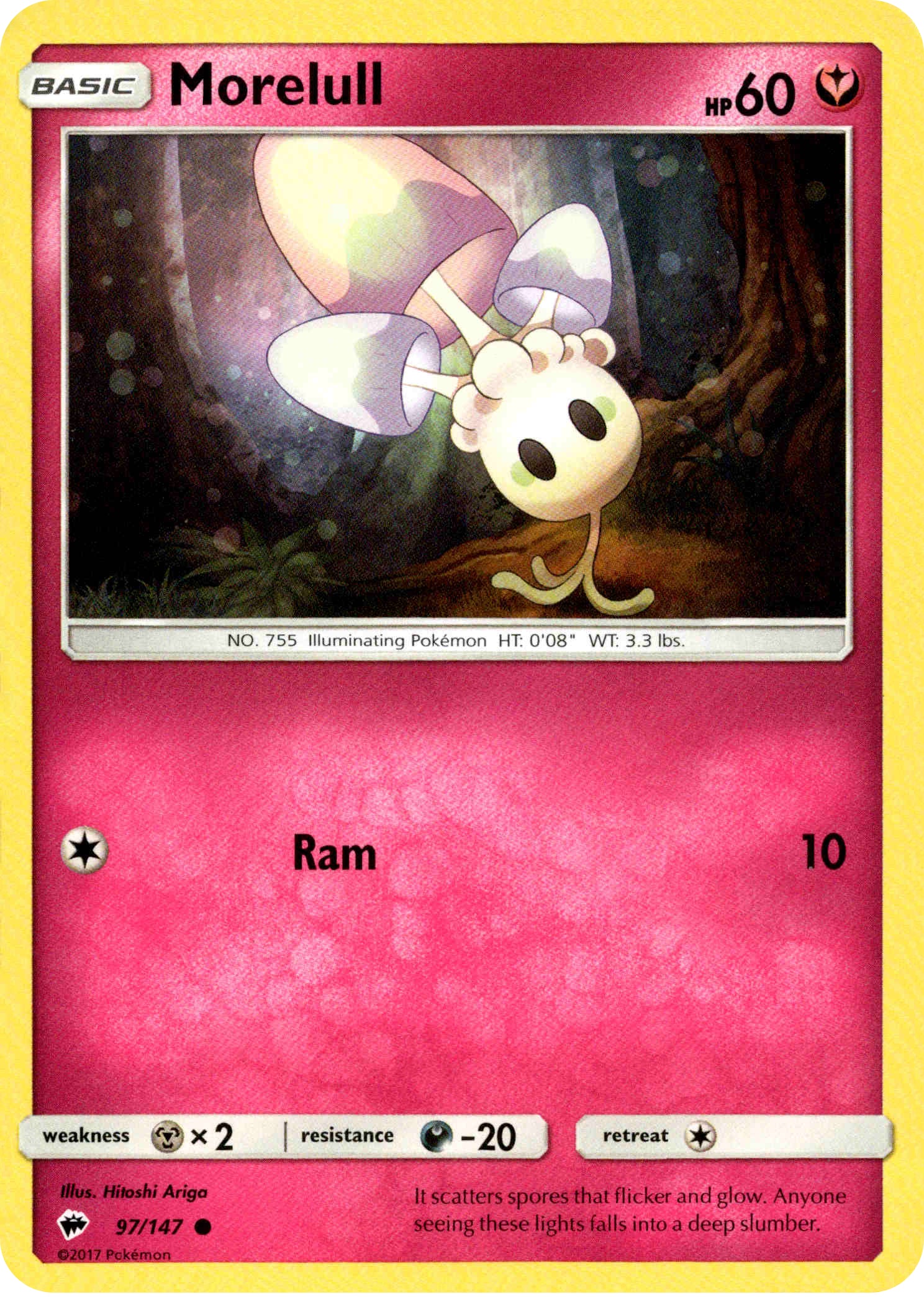 Morelull - 97/147 - Burning Shadows - Card Cavern