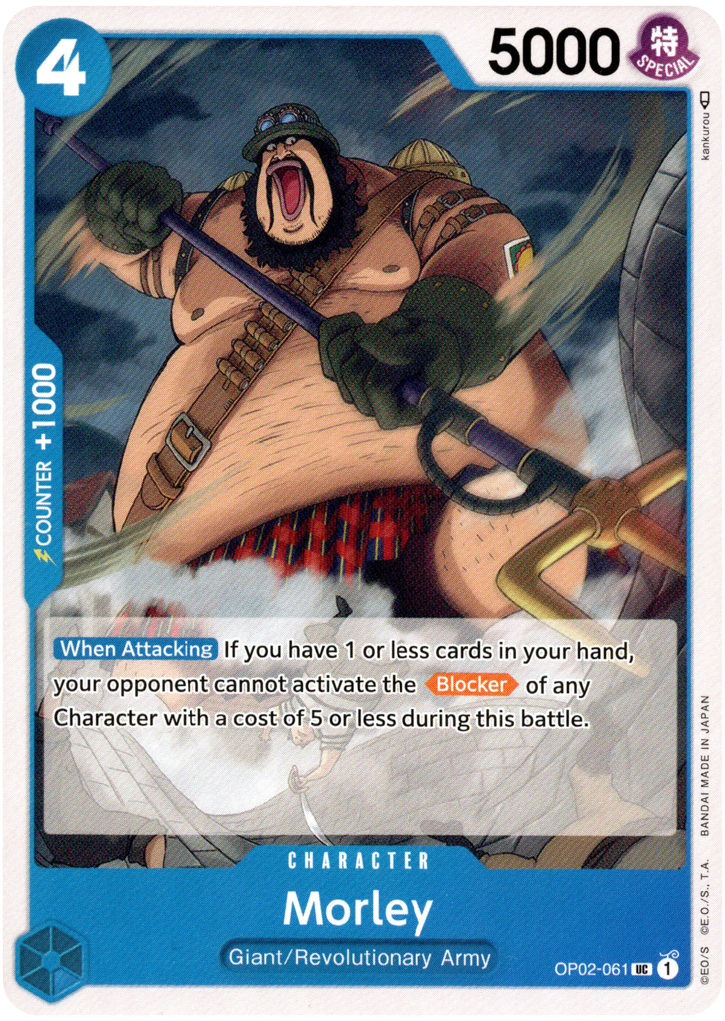Morley - OP02-061 - Paramount War - Card Cavern