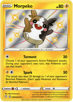 Morpeko - SV044/SV122 - Shining Fates - Holo - Card Cavern