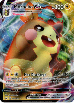 Morpeko VMAX - 80/202 - Sword & Shield - Holo - Card Cavern