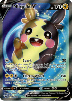 Morpeko V Full Art - 190/202 - Sword & Shield - Holo - Card Cavern