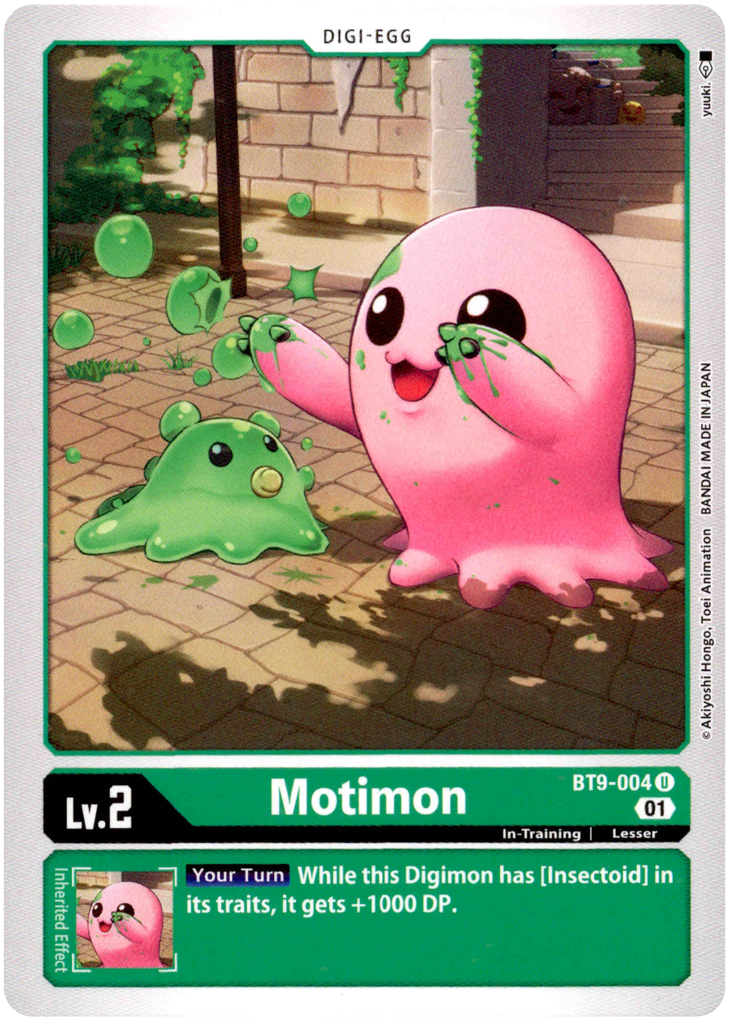Motimon - BT9-004 U - X Record - Card Cavern