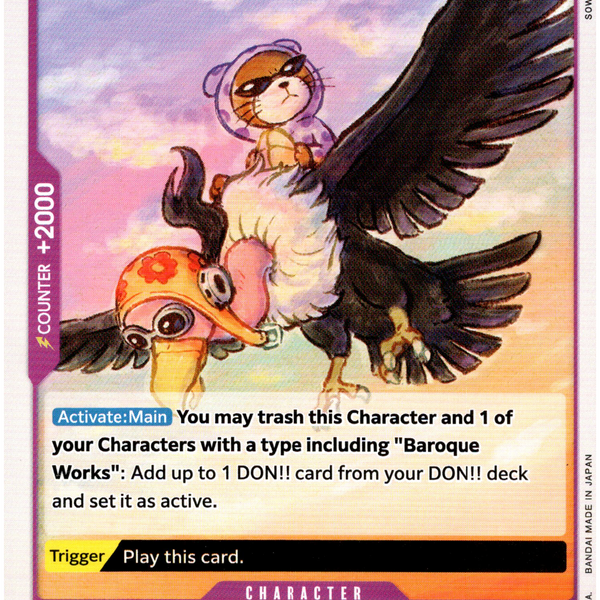 Mr.13 & Ms.Friday - OP04-073 C - Kingdoms of Intrigue – Card