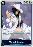 Ms. All Sunday - OP01-079 R - Romance Dawn - Foil - Card Cavern