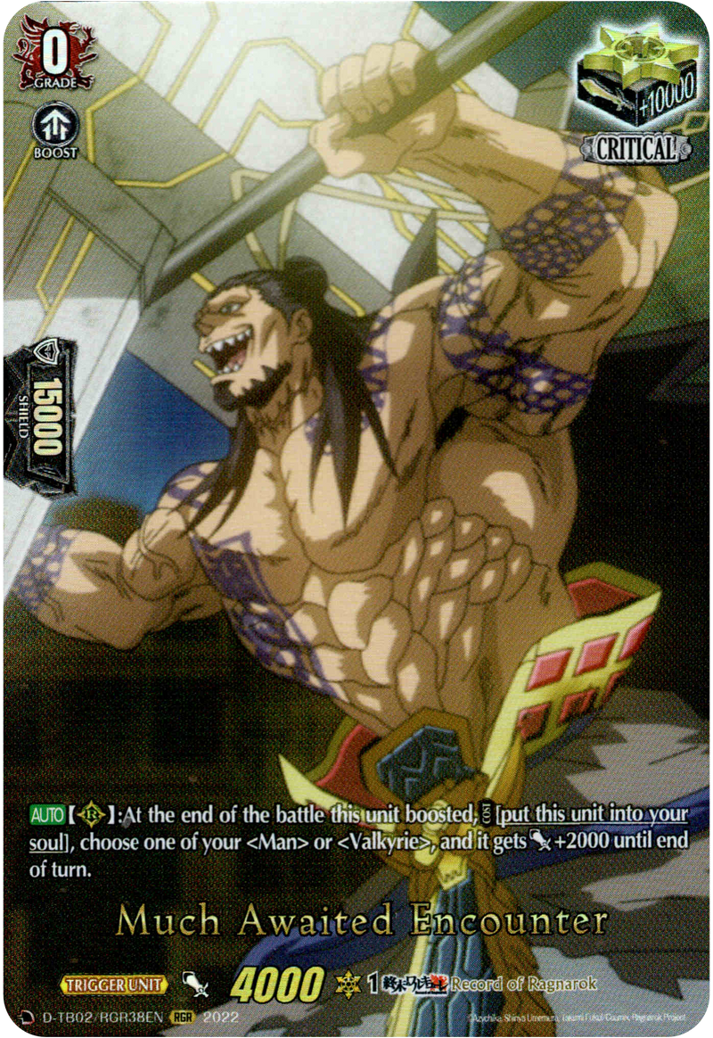 Much Awaited Encounter - D-TB02/RGR38EN - Record of Ragnarok - Card Cavern