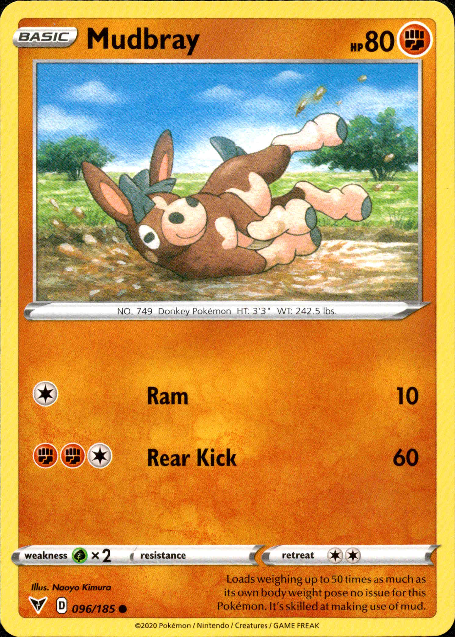 Mudbray - 096/185 - Vivid Voltage - Card Cavern