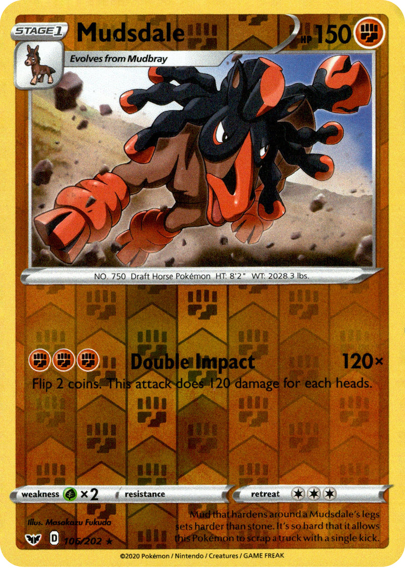 Mudsdale - 106/202 - Sword & Shield
