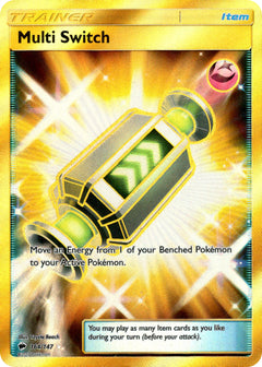 Multi Switch Secret Rare - 164/147 - Burning Shadows - Card Cavern