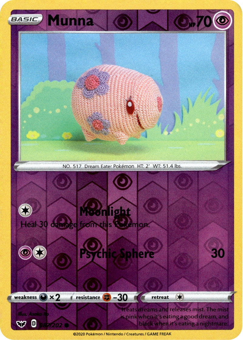 Munna - 87/202 - Sword & Shield