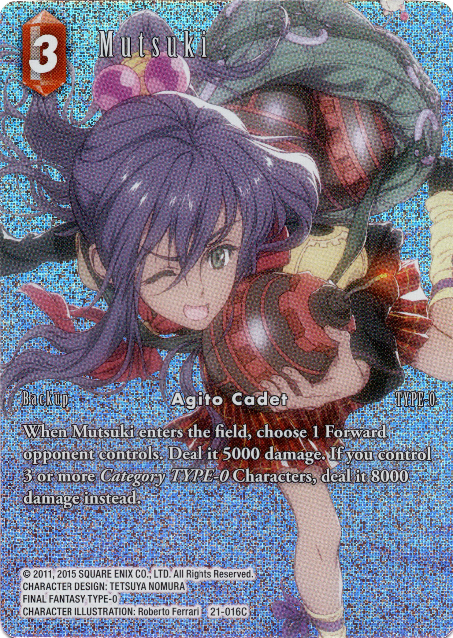 Mutsuki Full Art - 21-016C - Beyond Destiny - Foil - Card Cavern