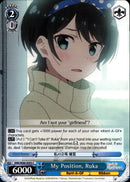 My Position, Ruka - KNK/W86-E095 - Rent-A-Girlfriend - Card Cavern