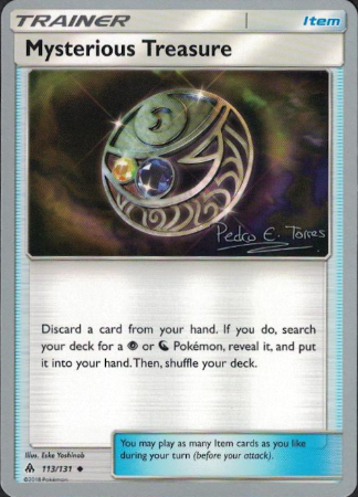 Mysterious Treasure - 113/131 - 2018 World Championship - Card Cavern
