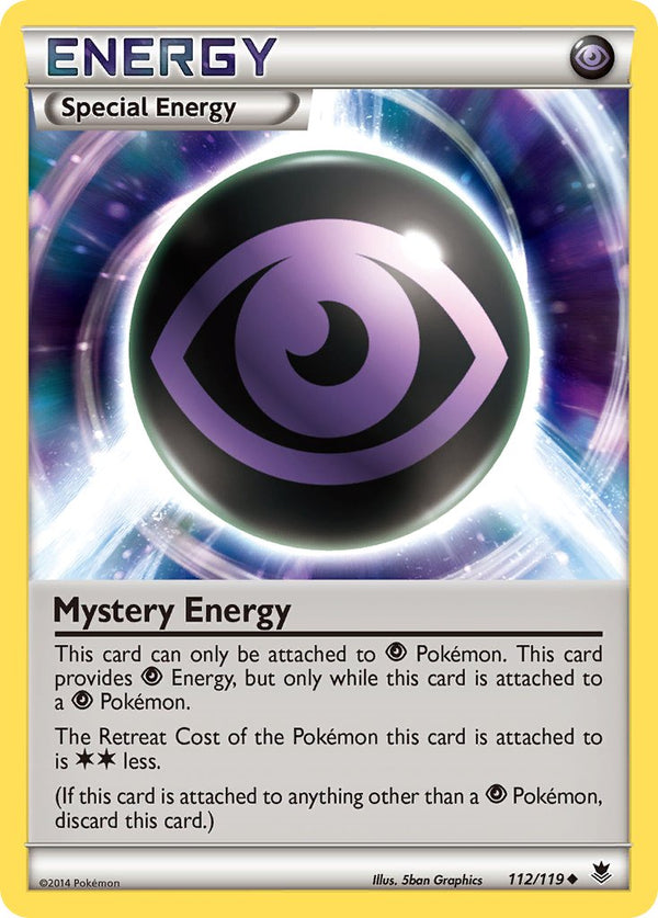 Mystery Energy - 112/119 - Phantom Forces - Card Cavern