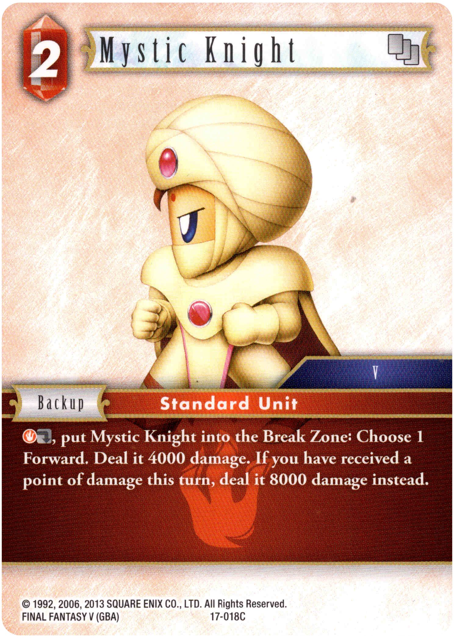 Mystic Knight - 17-018C - Rebellion's Call - Card Cavern