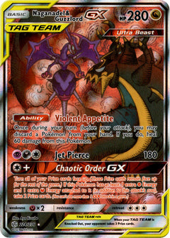 Naganadel & Guzzlord GX Alternate Art - 224/236 - Cosmic Eclipse - Holo - Card Cavern