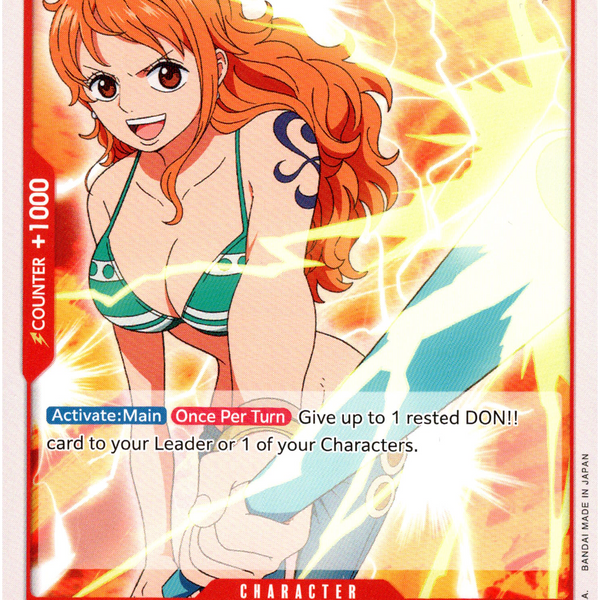Nami - ST01-007 C - Starter Deck – Card Cavern Trading Cards, LLC